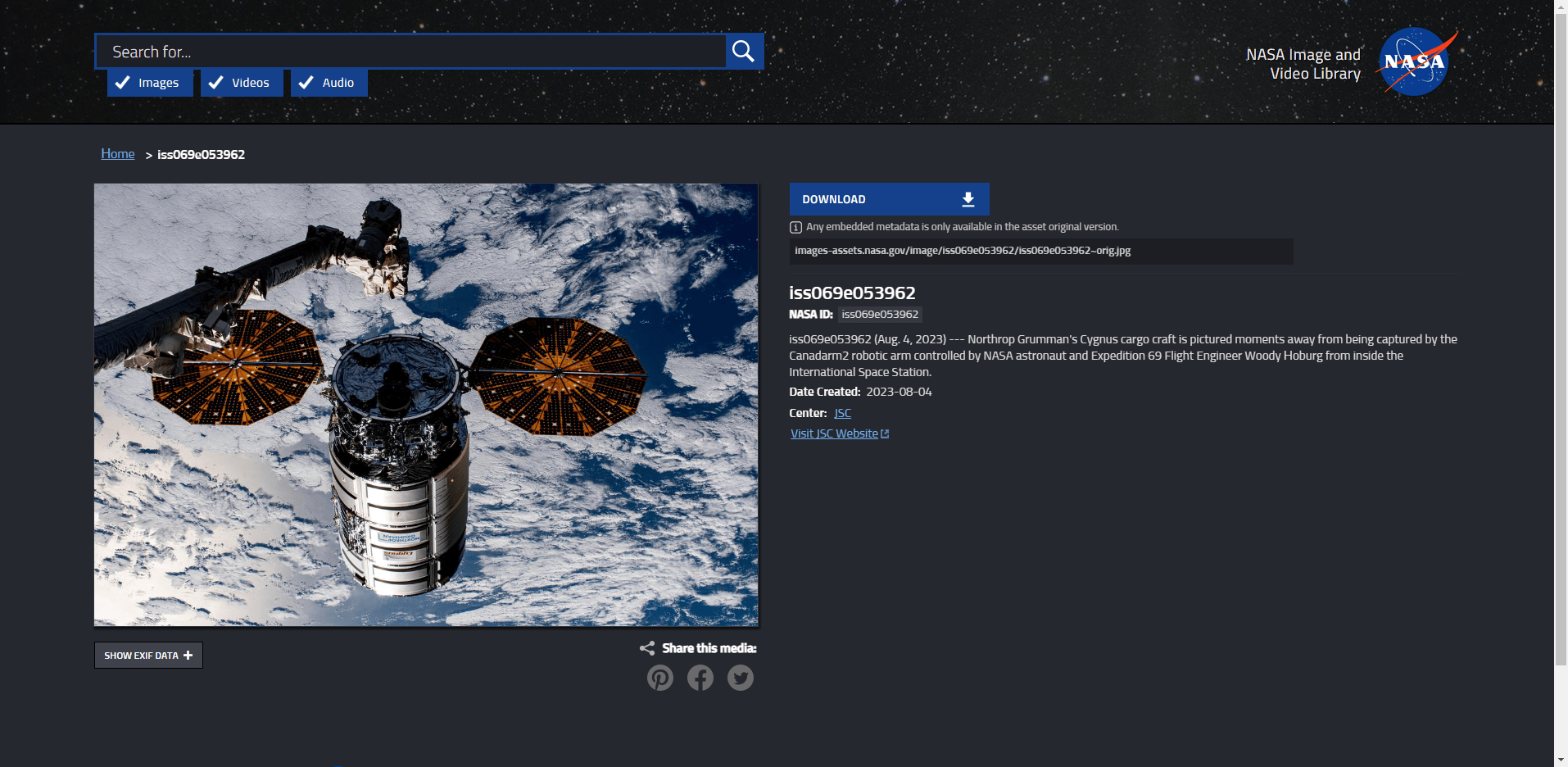 NASA Image NASA Image