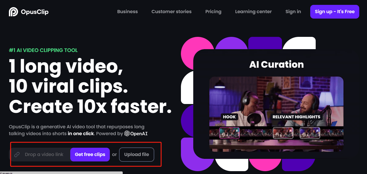 Opus Clip - AI视频剪辑工具的使用教程 Opus Clip