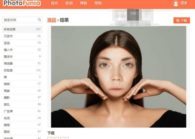 PhotoFunia ai换脸 PhotoFunia ai换脸
