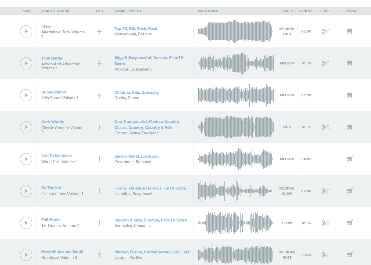 Freeplay Music - 免版权音乐下载网站 Freeplay Music – 免版权音乐下载网站