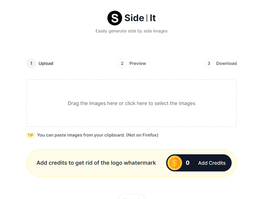 SideIt-免费在线图片拼接工具 SideIt