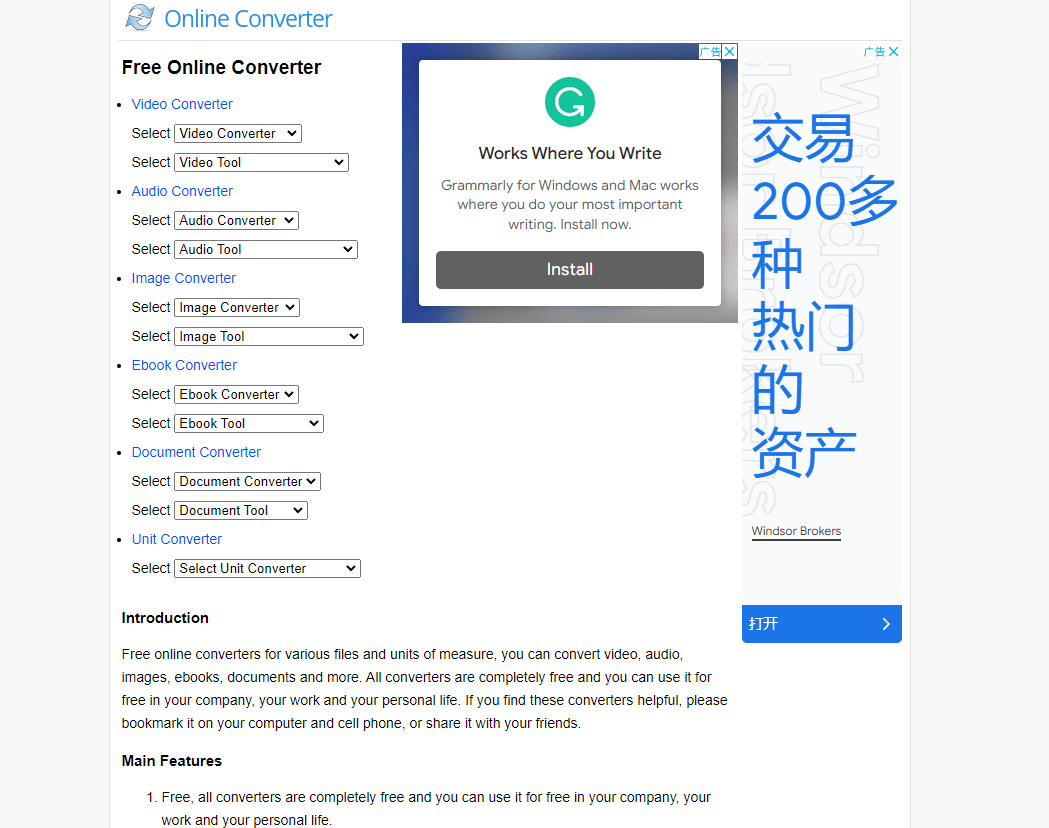 Online Converter