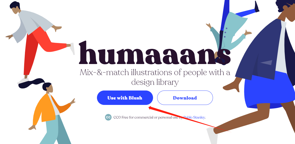 Humaaans - 免费插画人物素材下载网站 Humaaans – 免费插画人物素材下载网站