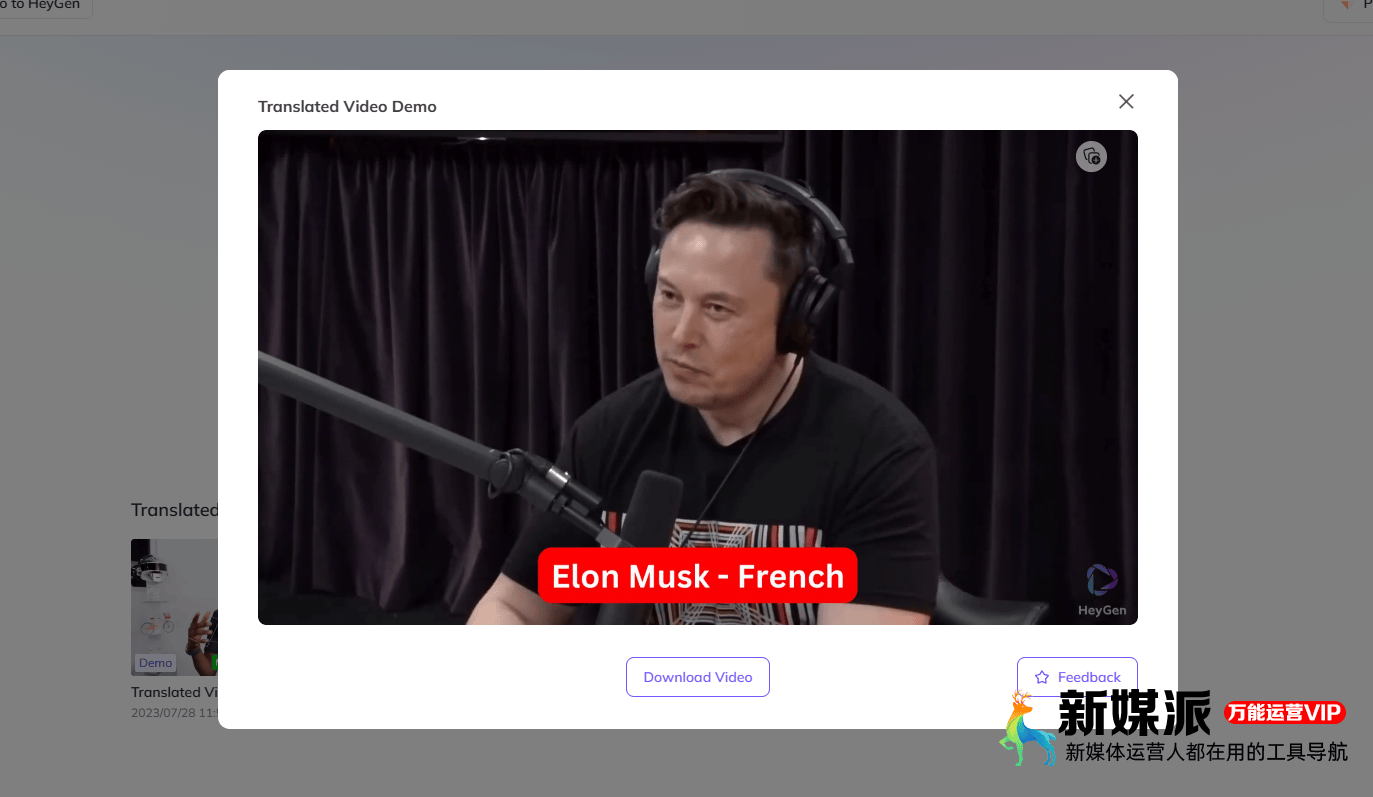 HeyGen Video Translate