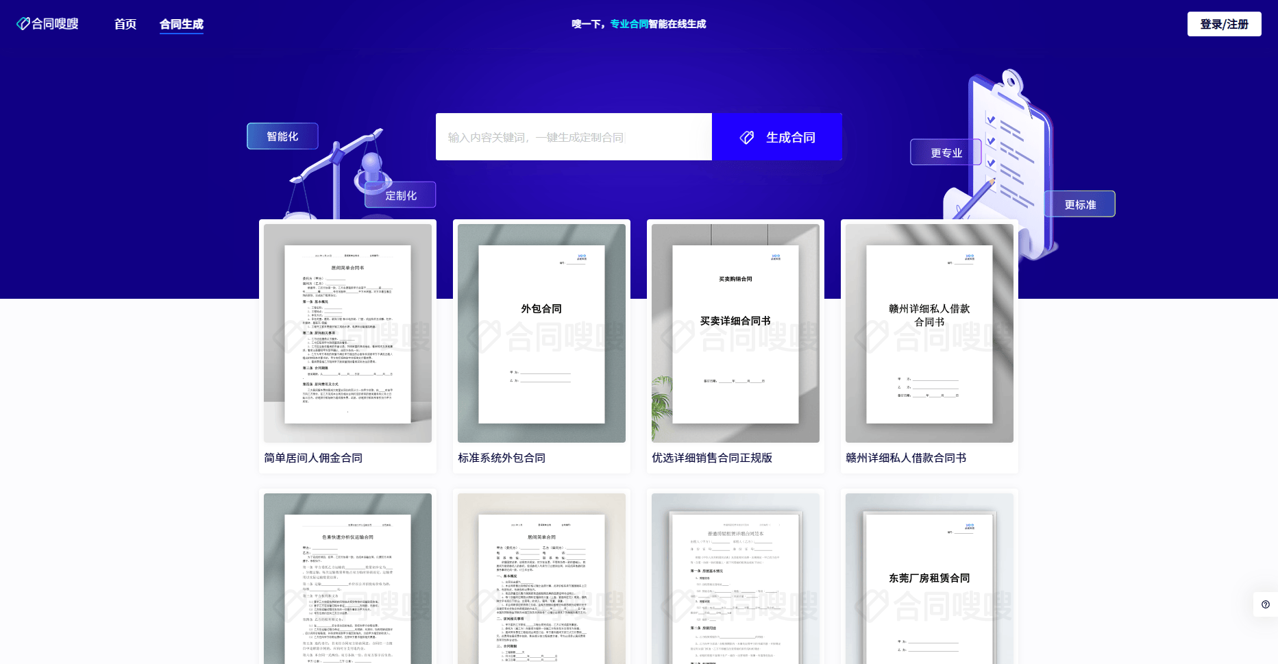 合同嗖嗖 合同嗖嗖