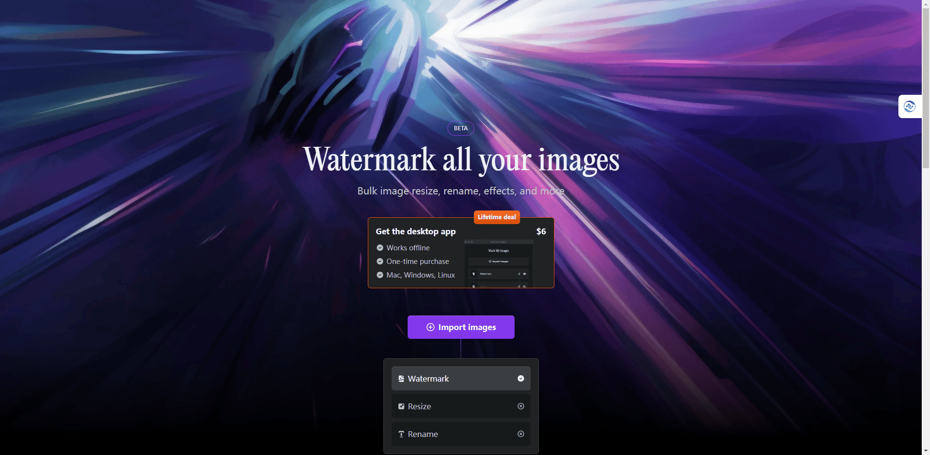 Mark My Images - 在线图片加水印工具 Mark My Images – 在线图片加水印工具