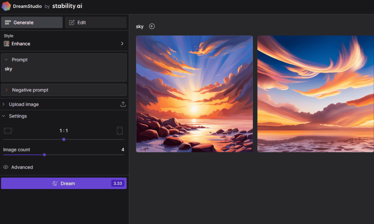 dreamstudio dreamstudio