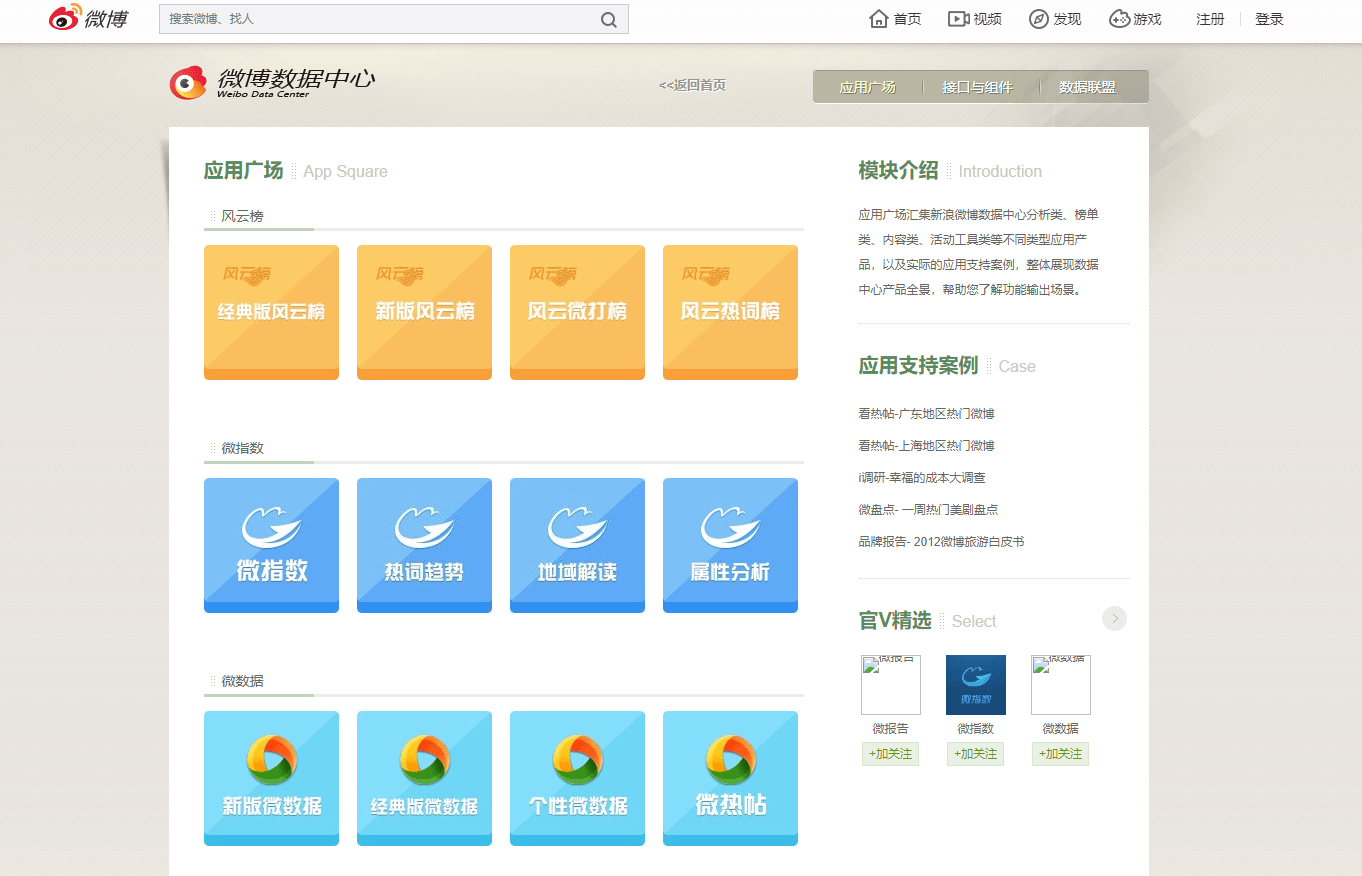 微博数据中心 微博数据中心