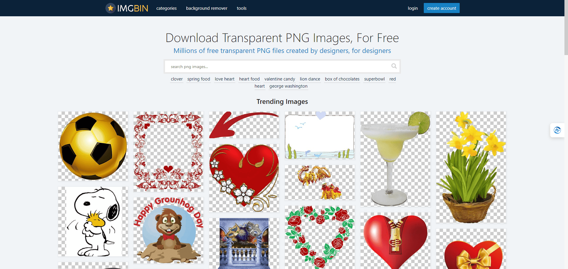 IMGBIN:免费下载高清免抠图片设计素材库 IMGBIN