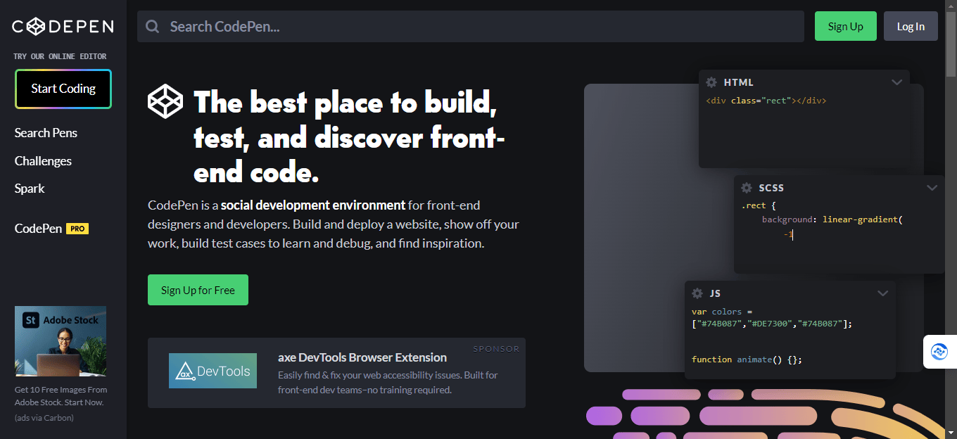 codepen codepen