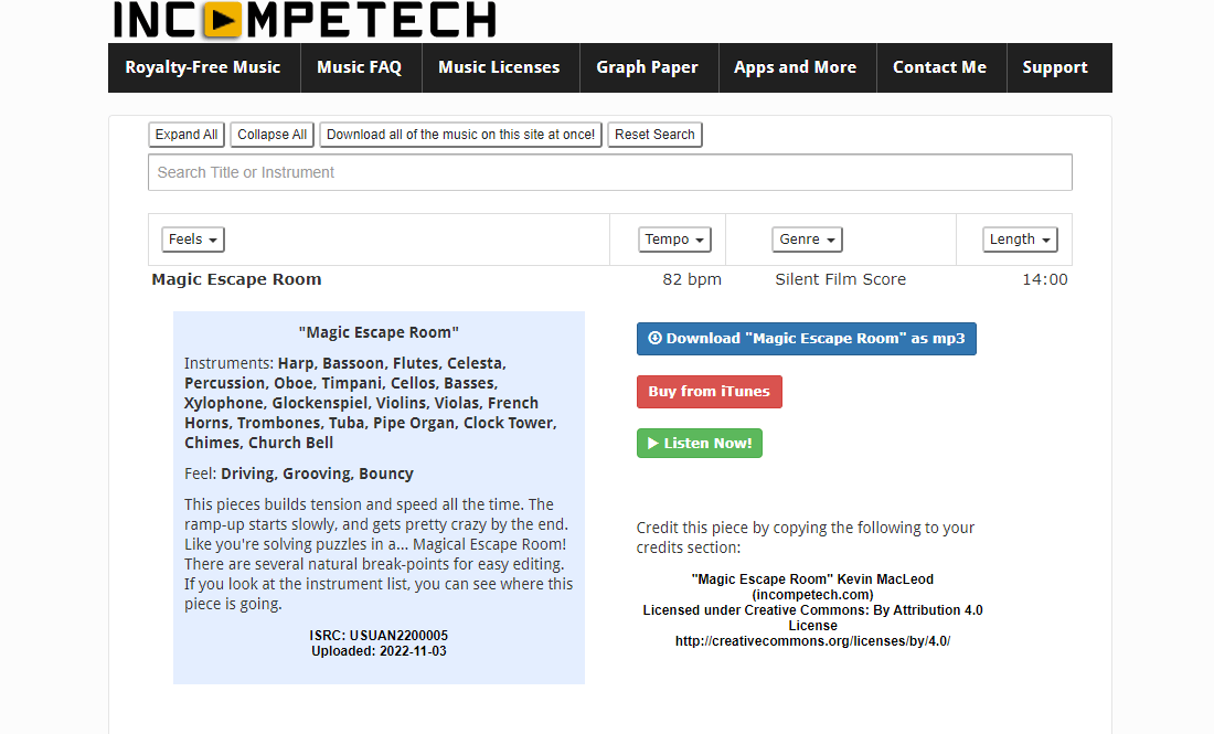 incompetech incompetech