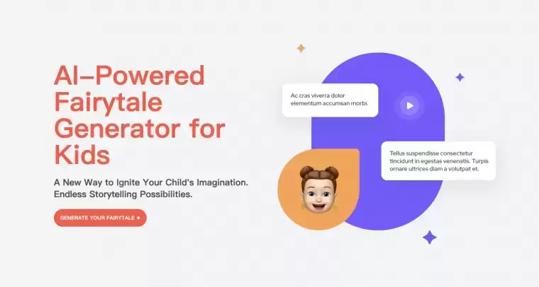 Kidotail-AI驱动的儿童童话生成器插图 Kidotail-AI驱动的儿童童话生成器