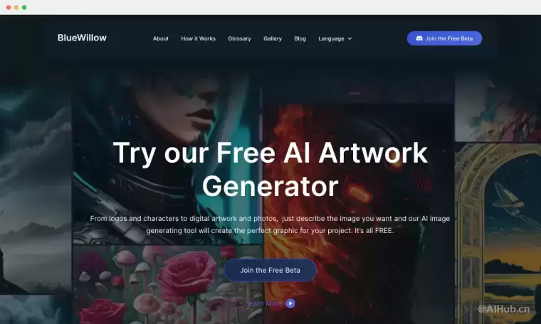 BlueWillow-免费在线AI绘画工具插图 BlueWillow-免费在线AI绘画工具