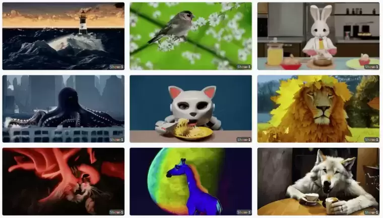 Show-1:文本生成视频AI模型插图 Show-1:文本生成视频AI模型