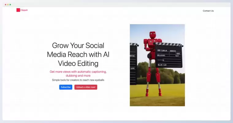 Clippah-快速、简单、高效的AI视频编辑器插图 Clippah-快速、简单、高效的AI视频编辑器
