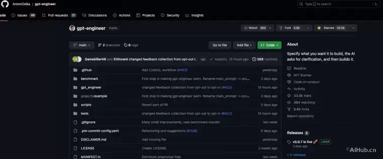 GPT-Engineer-根据AI指令生成完整代码库插图 GPT-Engineer-根据AI指令生成完整代码库