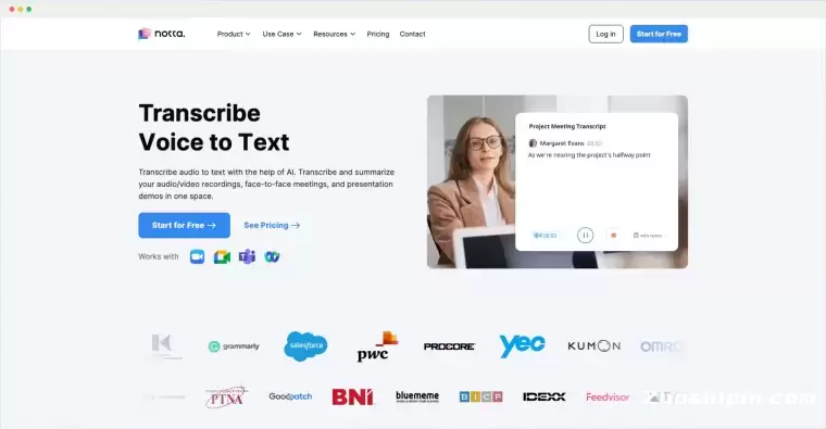 Notta:高效智能的音频转文字工具插图 Notta:高效智能的音频转文字工具