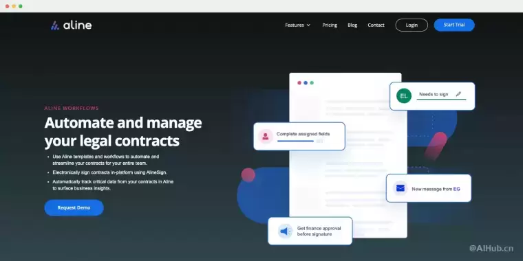 Aline AI-GPT4驱动的智能法律文档插图 Aline AI-GPT4驱动的智能法律文档