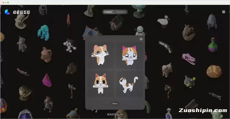 Genie-Luma AI开发的3D内容生成工具插图 Genie-Luma AI开发的3D内容生成工具