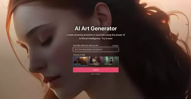 NightCafe Generator插图 NightCafe Generator