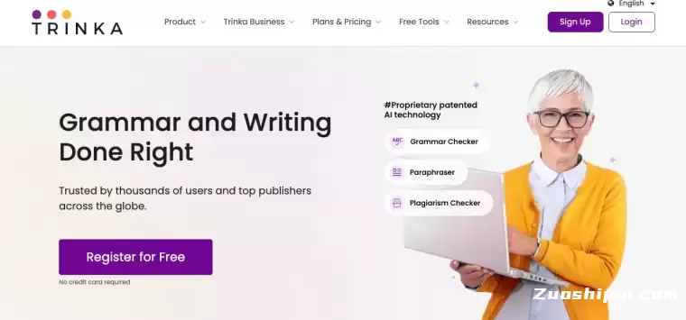 Trinka AI - 在线AI写作和语法检查工具插图