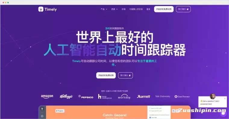 Timely-AI驱动的时间追踪管理软件插图 Timely-AI驱动的时间追踪管理软件