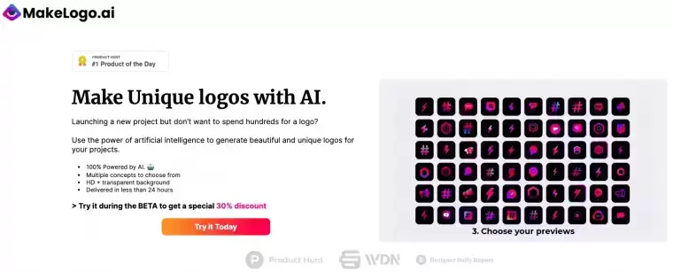 Make Logo AI-LOGO在线生成AI利器插图 Make Logo AI-LOGO在线生成AI利器